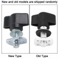Qiilu Hardtop Bolts Screws 8pcs Universal Hard Top Fasteners Thumb Nuts For Jeep Wrangler Yj Tj Jk