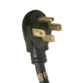 Ge Wx09x10038 Range Power Cord 5 Ft 4 Amp Genuine Oem Part