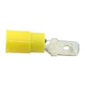 Wire Terminals Yellow 1 4 Inches Width Size 12-10 Ga Gauge 