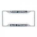 John Carroll University Jcu Blue Streaks Metal License Plate Frame For Front Or Back Of Car Officially Licensed Mascot 