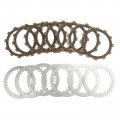 Topteng Clutch Plate Kit Disc Plates Steel Friction Fits For Yamaha Xjr400 4hm 1993-2007 Xz550rj 1982 Xj600s Diversion S-type