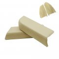 Dskoiph Armrest Synthethic Leather Cover Fit For Honda Pilot 09-13 Front Door Panel Beige 
