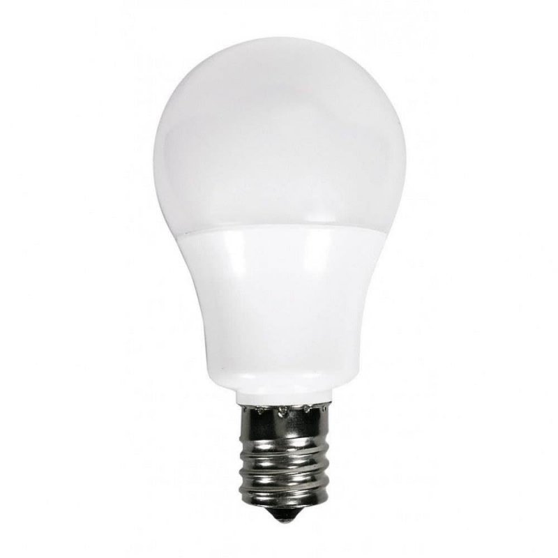 Satco 3 5 Inch 5w A15 Led Intermediate Base Replacement Lamp-2700 Color Temperature-white Finish