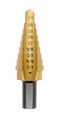 Irwin 15103 Unibit Titanium Nitride Coated 1 4-inch To By 3 8-inch Shank Step Drill Bit 