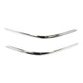 Front Bumper Trims For Lincoln Town Car 2003 To 2011 Driver And Passenger Side Pair Chrome Finish Replacement 3w1z17c829aa 