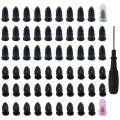 Blue Elf 61pcs Tire Repair Rubber Nail Screw Plug Fast Tool Self Service Tires For Motorcycle Truck Tractor Puncture 