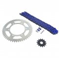 Fits Yamaha 05-06 Yz450f 03-06 Wr450f Blue O Ring Chain Sprocket Silver 14 52 116l