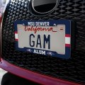 Metro State University Denver Alumni License Plate Tag Frame