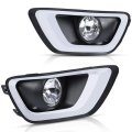 Fog Lights Kit For Chevy Colorado 2015 2019 Halogen Lamps With Wiring Harness Switch And Bezels Black Housing Smoke Lens 