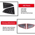 Rear Side Window Louvers Cover Trim Abs 2pcs Compatible With Subaru Brz Zd8 2022 2023 Toyot 86 Gr86 2022 Shark Gills Styling