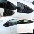 Rear Side Window Louvers Cover Trim Abs 2pcs Compatible With Subaru Brz Zd8 2022 2023 Toyot 86 Gr86 2022 Shark Gills Styling