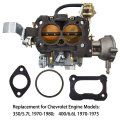 All-carb 2-barrel Carburetor Replacement For 2gc Type Rochester Chevrolet Engines 350 5 7l 1970-1980 400 6 6l 1970-1975
