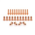 Xt30 Xt40 Plasma Torch 249927 Tip 30a Electrode 249926 Not Miller Original Parts 25pcs 