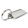 Chrysler 300 Gray Spun Brushed Metal Key Chain 