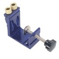Pocket Hole Jig Kit Adjustable Woodwork Guides System Joint Angle Tool For Carpentry Diy Projects