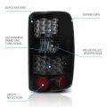 Amerilite For 2000-2006 Chevy Tahoe Suburban Gmc Yukon Denali 1500 2500 Smoke Black Replacement Brake Lamp Led Tail Lights Set