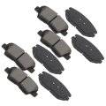 Brake Pad Sets 8pcs For Hyundai Azera 2010-2011 For Sonata 2008-2010 Kia Amanti 2007-2009 D1125 D1313 