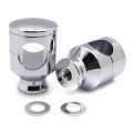 Hbs012 Chrome Straight 2 Rise 4 1 25 Mount Handlebar Risers For H-d B07qmtplgw 