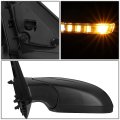Ki1320206 Factory Style Driver Left Side Mirror Power Folding Adjust Heated Glass Turn Signal Blind Spot Detection Compatible