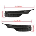 Munirater 2-pack Front Bumper Fog Light Cover Left And Right Side Replacement For Accord 2016-2017