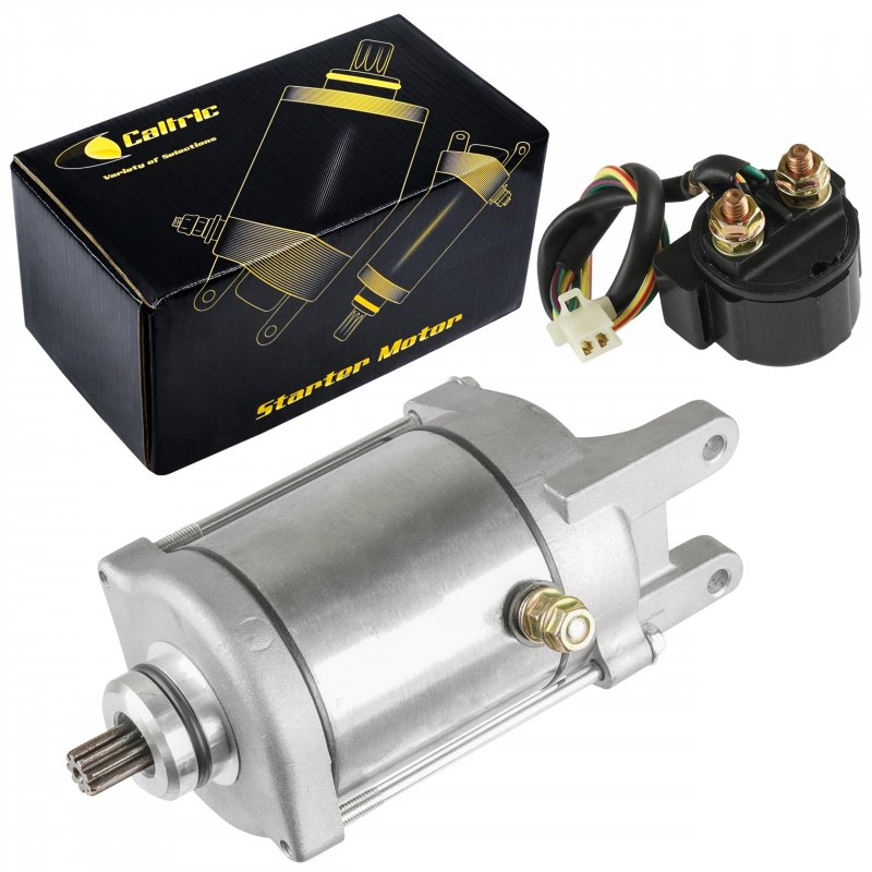 Caltric Starter And Relay Solenoid For Arctic Cat 250 Dvx 2006 2007 2008