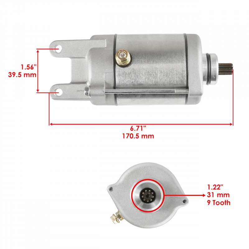 Caltric Starter And Relay Solenoid For Arctic Cat 250 Dvx 2006 2007 2008