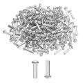 150 Pcs Brazier Head Solid Aluminum Rivets M4 Dia X 16mm Length Round Boat For Repairing Boats Machinery Aircraft Automobile 