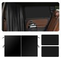 Car Sun Shade Kit For Suv And Truck Large Blackout Privacy Curtains With 1 Divider 2 Magnetic Window Shades Universal Fit 