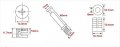 Flyshop Furniture Connecting Cam Fitting M6 Dowel Pre-inserted Nut Black 10 Sets