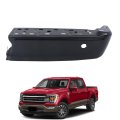 Right Paintable Steel Rear Bumper End Black Replacement For F150 2021 2022 2023 