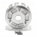 Sfriding Clutch Basket For Yamaha Yfz450 2007-2013 Cnc Billet Aluminum Silver