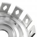 Sfriding Clutch Basket For Yamaha Yfz450 2007-2013 Cnc Billet Aluminum Silver
