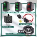 Yuxivcne Universal Atv Utv Sxs Turn Signal Kit Street Legal With Rocker Switch Light Horn Flash Relay Fuse Wire For Rov Golf