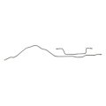 Inline Tube Replacement For 1991-94 Jeep Cherokee Xj Mid-size 3 16 Rear Axle Brake Lines 2pc Stainless Z-26 
