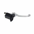 Alveytech Chrome Brake Lever Master Cylinder Assembly With Light Switch Wires 