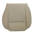 Driver Side Bottom Replacement Perforated Seat Cover Tan For Ford Mustang Gt V8 2005 2006 2007 2008 2009 Microfiber Leather 