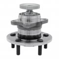A-premium Rear Wheel Bearing And Hub Assembly With Abs Ring 5-lug Compatible Kia Amanti 2004 2005 2006