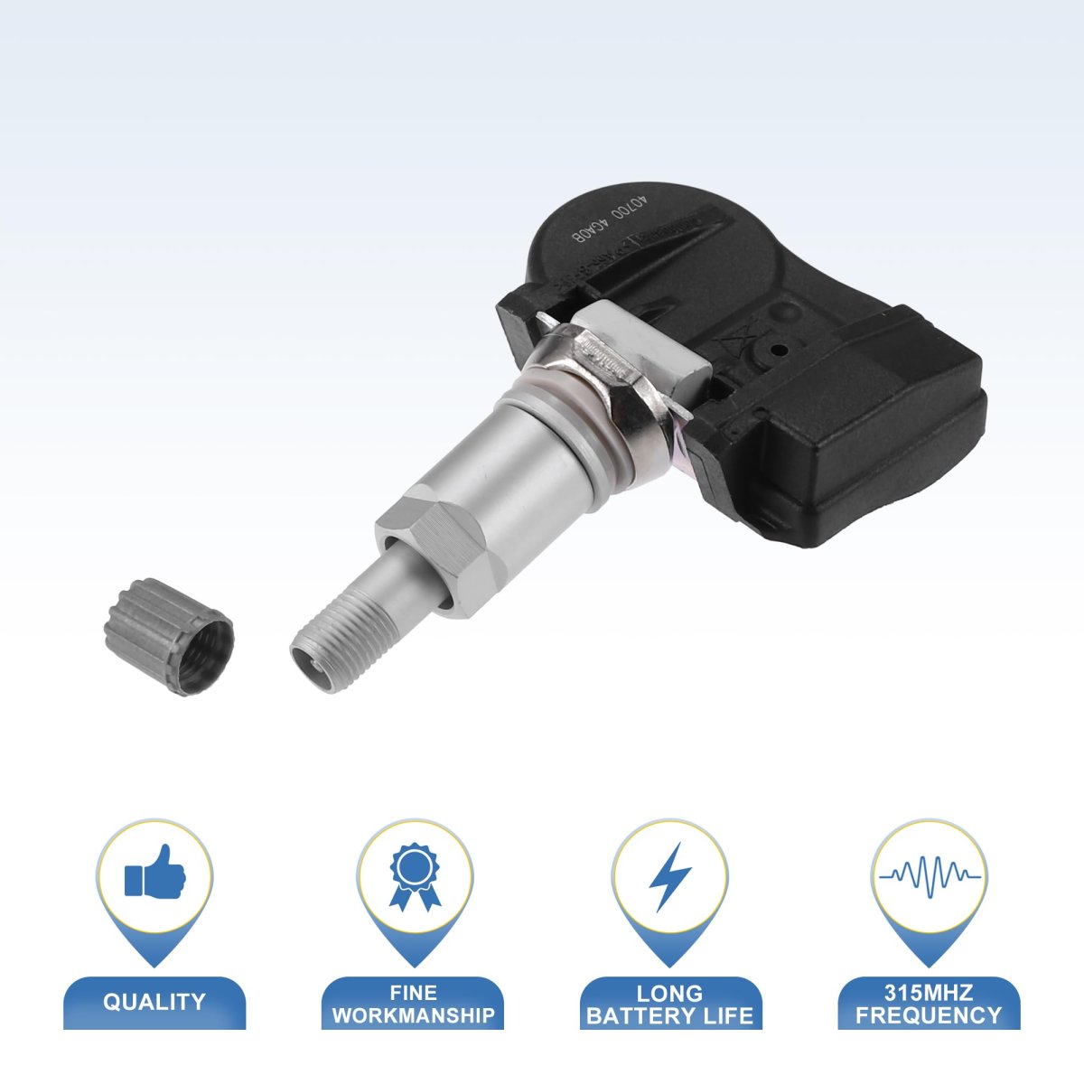 Tpms Sensor No 407004ga0b For Infiniti Q50 2014-2016 Tire Pressure Monitoring Systems Wheel Plastic Black