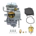 Carburetor Zpp-jap1478 For Polaris Sportsman 700 4x4 Atv 2002-2006 Golden Chrome Finish 