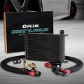 G-plus 15 Row An10-10an Universal Engine Transmission Oil Hose End Kit Cooler Aluminum