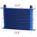 G-plus 15 Row An10-10an Universal Engine Transmission Oil Hose End Kit Cooler Aluminum
