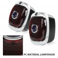 G-plus Tail Lights Compatible With Chevy Blazer C10 C20 C30 1975-1986 Fit Gmc C15 C1500 C2500 Jimmy 1973-1991 Red Lens Lamps