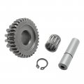 Starter Idler Gear 15t 34t Bearing Shaft For Yamaha Wolverine 350 Big 400 Bear