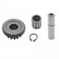 Starter Idler Gear 15t 34t Bearing Shaft For Yamaha Wolverine 350 Big 400 Bear