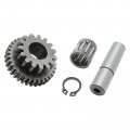 Starter Idler Gear 15t 34t Bearing Shaft For Yamaha Wolverine 350 Big 400 Bear