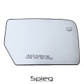 Spieg Fo1325111 Passenger Side Mirror Glass Replacement For Ford Expedition Lincoln Navigator 2007-2011 Heated W Backing Plate