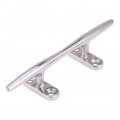 Fydun Dock Cleats Heavy Duty Boat Hollow Base Stainless Steel Silver Open Cleat For Marine Yacht 5 Inch 12 3 8 2 6cm 4 9 1 0in 