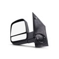 Power Door Mirror Driver Side For Chevy Express 1500 2500 3500 2008 2011 Heated Dual Glass Replacement Gm1320396 15227418 Black