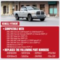 Fuel Rail Pressure Sensor For 2003 2007 Cummins Diesel 5 9l Chevy Silverado Gmc Sierra Dodge Ram Replaces 0281006425 0281002851