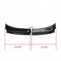 Windshield Wiper Cowl Vent Grille Cover Panels Kit For 1999-2007 F250 F350 Excursion Driver Passenger Side -replace Part
